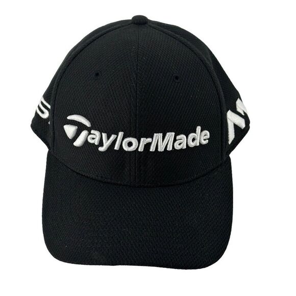 Taylormade Hat New Era 39 Thirty Fitted Small Medium Black PSi Golf Cap M1 Hat - Picture 1 of 6
